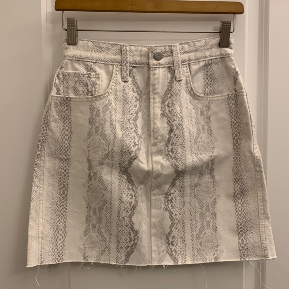 Joe’s Jeans hi (rise) honey high waist jean skirt